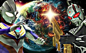 【奥特曼格斗进化重生剧情S级攻略】附带中文字幕 缘伤实况！