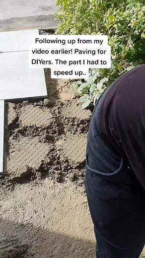 DIY Landscaping Tutorial: Paving with B&Q Slabs