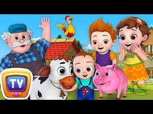Baby goes to Old MacDonald’s Farm - ChuChu TV Funzone Nursery Rhymes & Toddler Videos