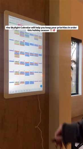 Kendra Henderson on Instagram: "Mommy kissed Santa, and @myskylight did the rest. A Shared family calendar, color-coded schedules, and reminders everyone actually sees — all in one place. Before the holidays, save $40 on either the 15” Calendar or 27” Calendar Max with my code KENDRAHENDERSON40 #skylightpartner"