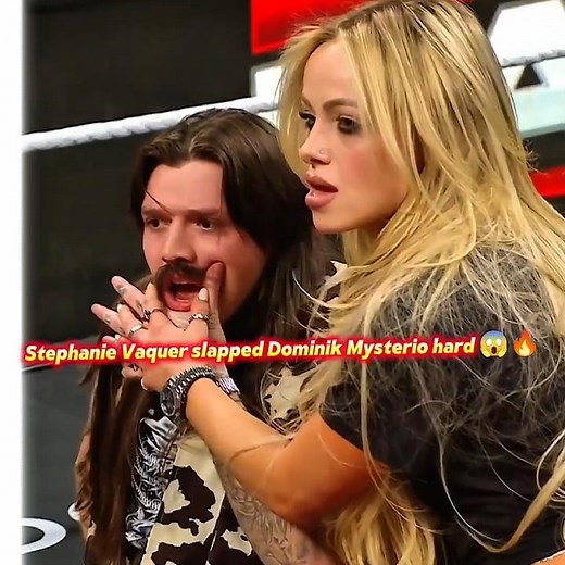 😱 Stephanie Vaquer Slaps Dominik Mysterio — Liv Morgan Gets Revenge! 🔥#wwe #shorts #stephanievaquer