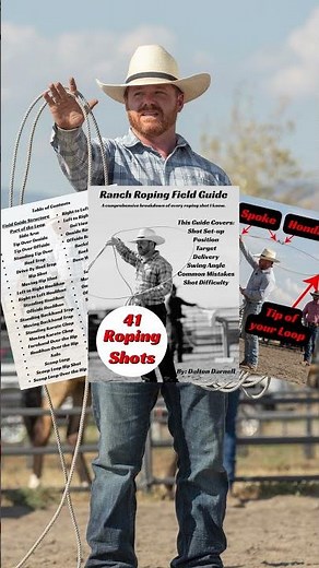 The Ranch Roping Field Guide will be your new best friend! #ranchroping