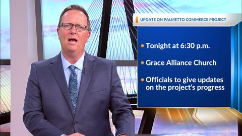 County to give status update on Palmetto Commerce interchange project