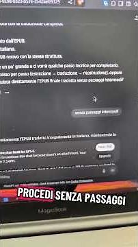 Come tradurre un ebook epub in italiano gratis. #intelligenzaartificiale #llm