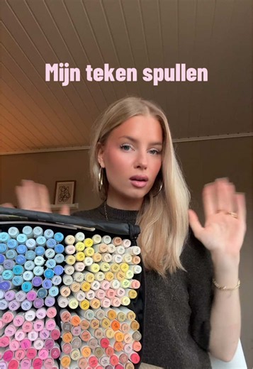 Mijn Teken Spullen: Ohuhu Markers voor Cozy Cuties Kleurplaten