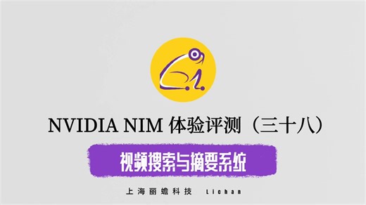 【NVIDIA NIM】 体验评测系列（三十八）：视频搜索与摘要系统