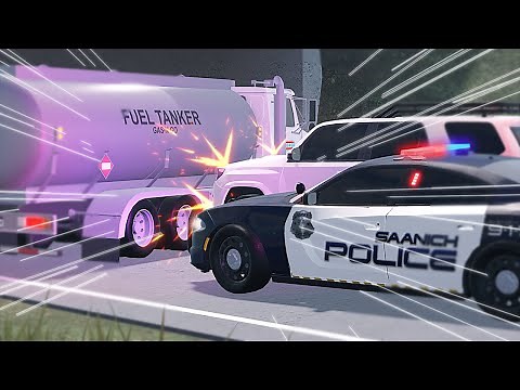 Gas Tanker STOPS PURSUIT! - ERLC Liberty County