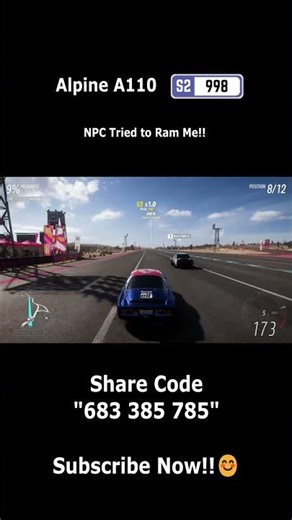 Old But DEADLY 💀 Alpine A110 ’73 Drag Build #forzahorizon #forzahorizon5 #dragstrip #gaming #fh5