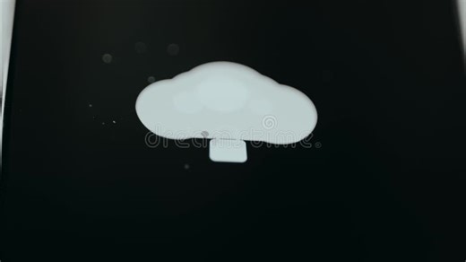 Cloud with a Padlock Icon, Cloud Storage Security Stock Video - Video of security, icon: 450094189