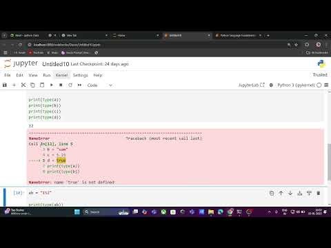 Python Class 2 : Rules and Identifiers in Python
