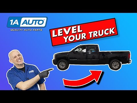 Don’t Like Your Truck Sitting Low in the Front? You Can Change It With a Leveling Kit!
