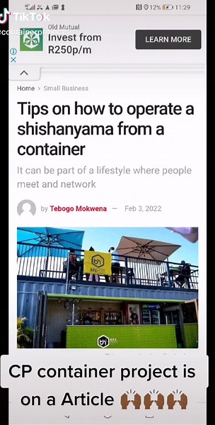 CP container projects on TikTok