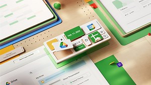Google Drive UI Looping Animation