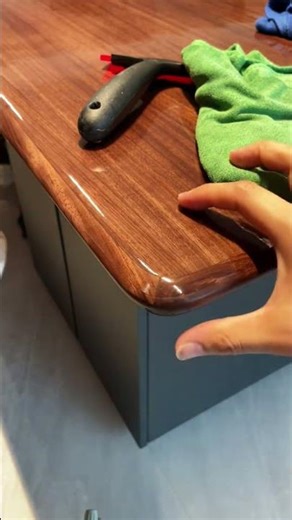 Easy-to-Use Wood Grain Stickers – Quick & Affordable Furniture Makeover part897#homedecor #diy