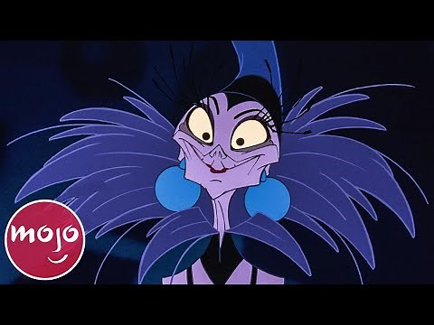 ¡Top 10 VILLANOS ANIMADOS DE DISNEY MÁS DIVERTIDOS!