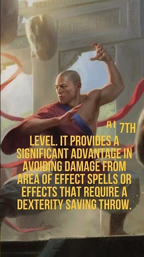 The secret of the MONK CLASS #Dnd