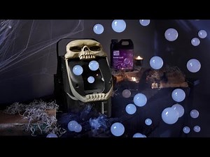 Skull Bubble Fogger Machine - Creates Fog-Filled Bubbles!