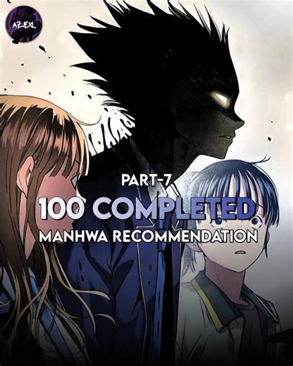 Part-7 | 100 Completed Manhwa Recommendations 📚🔥 #manhwa #webtoon #manhwarecommendation #manhwaedit