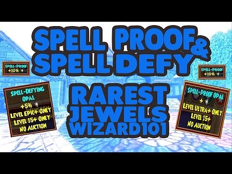 Wizard101 Best Pet Jewels & Where To Get Them! Spell Proof, Spell Defy Pet Jewels