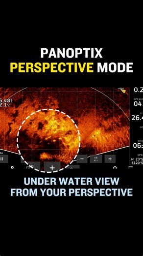 See the 🐟 from the underwater view from the - Panoptix Perspective Mode. #PanoptixLivescopePlus | Garmin Marine Asia