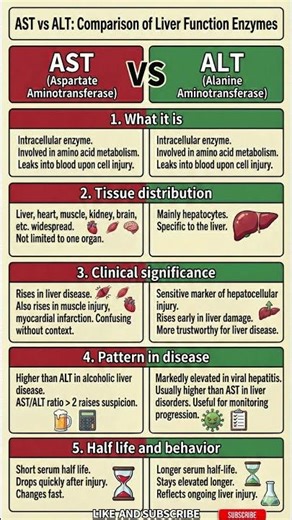 Understanding Your Liver Panel: AST vs. ALT Differences Explained Clearly