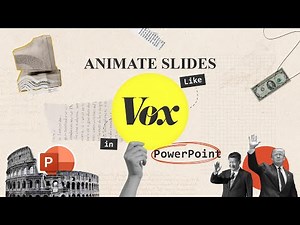 How I animated this Vox style PowerPoint | Step-by -Step tutorial for beginners