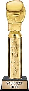 Boxing Trophy, Gold Stars Boxing Glove Boxing Trophies, Boxing Awards