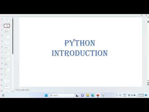 Python Introduction-Hindi || Python || Python Tutorial Hindi || Learn Python || Hindi