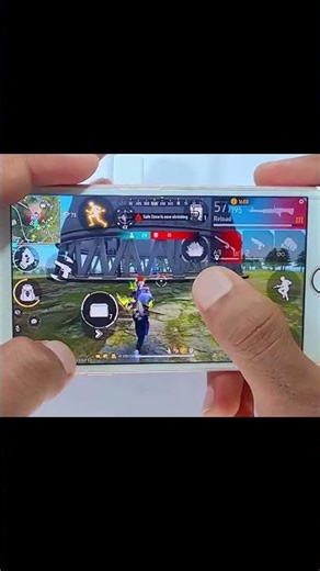 i phone 6s📲🤯⚡B,r Rank Handcam hacker 🥵 game play 💀🔥