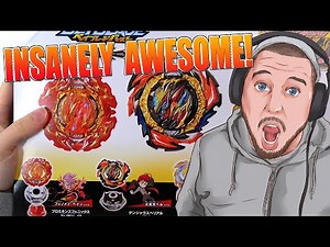 OMG THIS NEW TRIPLE BEYBLADE SET IS INSANELY AWESOME! | Beyblade Burst Unboxing