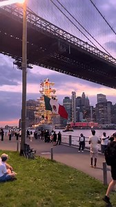 382K views · 1.2K reactions | A major rescue operation is underway after a ship carrying 200 people crashed into the Brooklyn Bridge. The vessel, named Cuauhtémoc, reportedly struck the bridge with its 150-foot masts. Built in Spain in 1982, the ship was in transit when the collision occurred. According to the New York Post, victims are being transported to the Brooklyn Navy Yard, while those in critical condition are being rushed to nearby hospitals for urgent care. | Angela Love | Facebook