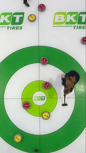 First World Curling Championship game..
