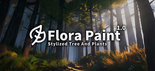 Stylized Trees And Plants Library - Flora Paint 1.0 [$]