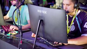 VIOTEK GFV27DAB 27” 165Hz QHD 1440p 1ms (MPRT) Gaming Monitor with Adjustable Stand, Portrait Rotation, HDR, Freesync, 99% sRGB Widescreen VA Panel, LED Backlight, 3-Years Zero Dead Pixels, VESA