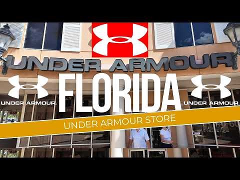 Inside UNDER ARMOUR FACTORY STORE Florida