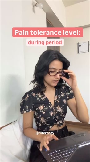 The only thing women can’t tolerate 😣 Ft. @itsok_ruchika #fcoriginals [ pain tolerance, period pain, migrane, child birth, trending song ] | FilterCopy