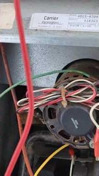 Carrier RTU, Busted Venter Motor. #HVACR #hvacrepair