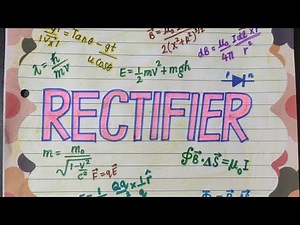 RECTIFIER| PHYSICS PROJECT| CLASS-12| CBSE|
