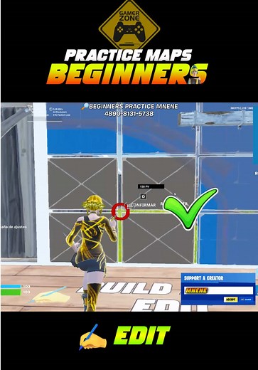 Mejores Mapas de Práctica para Principiantes en Fortnite