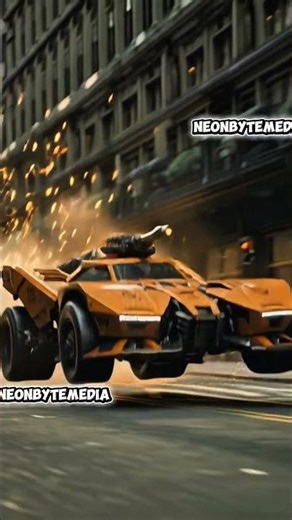 🔥🚘 THE LEGENDARY BATMOBILE GOES WILD ON TRACK! 🔥🚘