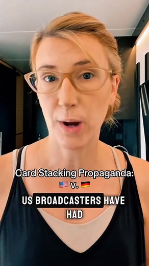 Tone: Serious Card Stacking Propaganda: USA 🇺🇸 v. Germany 🇩🇪 | Usamomingermany