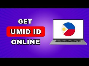 How To Get UMID ID Online Philippines | How To Get UMID ID 2026