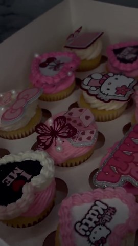 Kawaii Cat Party Decorations – Pink Bow Theme 3D • Pink Party Decor • Trendy Birthday - Etsy
