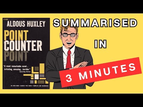 Point Counter Point: A 3 Minute Summary