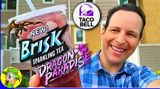 Taco Bell® Brisk® Dragon Paradise Sparkling Iced Tea Review