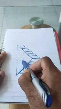 how to draw 3D lader draw#shorts