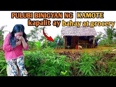 PULUBI PRANK, PINAKAIN AKO NG KAMOTE BINIGYAN KO NG BAHAY AT GROCERY ‪@kingLuckss‬