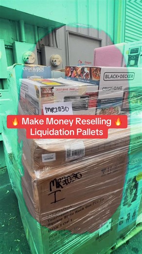 Wholesale liquidation pallets available 📦 Perfect for resellers & side hustlers 💸 📍 Georgia.#palletliquidation #sidehustles #ResellerCommunity #pallets