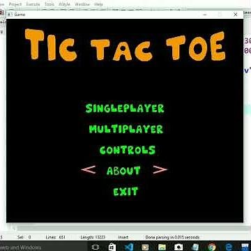 #shorts tic tac toe game in c++ graphics with source code | Cool Porgramming Projects