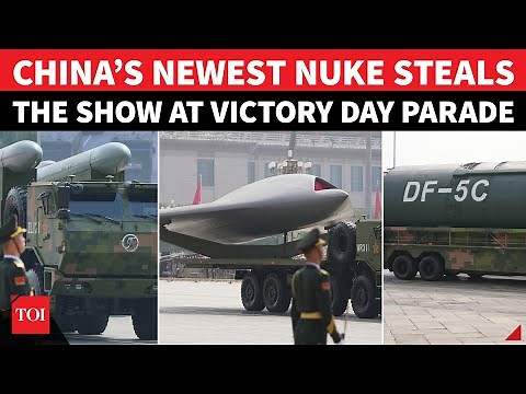 China Parades Firepower On V-day: Nukes, Jets, Anti-Sub Missiles & More | Watch Xi’s Full Arsenal